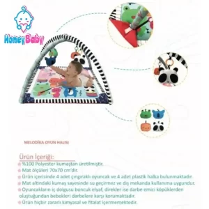 حصيرة ومركز اللعب والأنشطة - حيوانات الحفلة