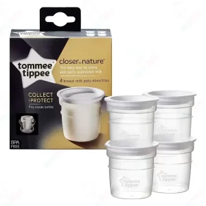 حافظات تخزين الحليب TommeeTippee Milk Storage Pots