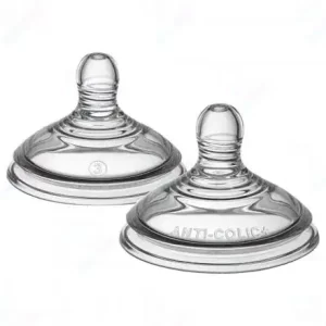 حلمات "تدفق متوسط" ضد المغص TommeeTippee Anti-Colic Nipples