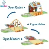 حصيرة اللعب التفاعلية - الطريق الى البيت 3 في 1