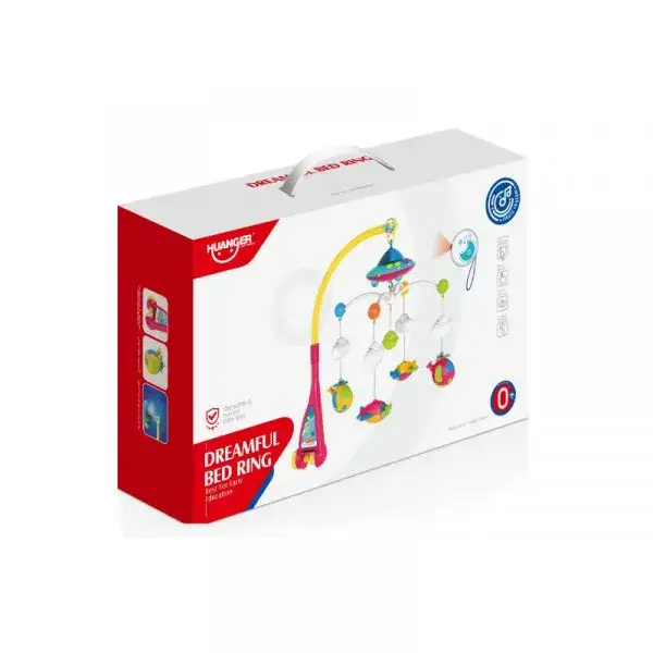 علاقة سرير الفضاء "مع بروجيكتر" Huanger Mobile Cot