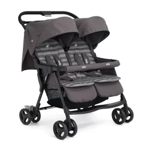 جوي- عربة التوأم JOIE Aire™ Twin- Dark Pewter