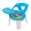 كرسي أطفال 2 في 1- منخفض مبطن مع صينية طعام