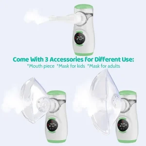 جهاز تبخيرة محمول جهاز استنشاق منزلي نيبولايزر شبكي جهاز بخار للأطفال جهاز استنشاق بالموجات فوق الصوتية Nebulizer Machine Portable Mesh Nebulizer جهاز بخار متنقل جهاز تبخير إلكتروني Rechargeable Nebulizer جهاز تبخيرة صامت Home Inhalation Device جهاز استنشاق USB Auto-Cleaning Nebulizer Digital Timer Nebulizer جهاز استنشاق يعمل بالشحن جهاز بخار للصدر سعر جهاز التبخيرة في فلسطين أفضل جهاز بخار منزلي جهاز تبخيره للربو والحساسية جهاز نيبولايزر محمول جهاز بخار للكبار تبخيرة قابلة للشحن USB جهاز استنشاق رذاذ دقيق علاج ضيق التنفس في المنزل جهاز بخار بتقنية الشبكة جهاز تبخيرة صغير الحجم